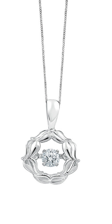 Pendentif à diamant '' Love in Motion''
