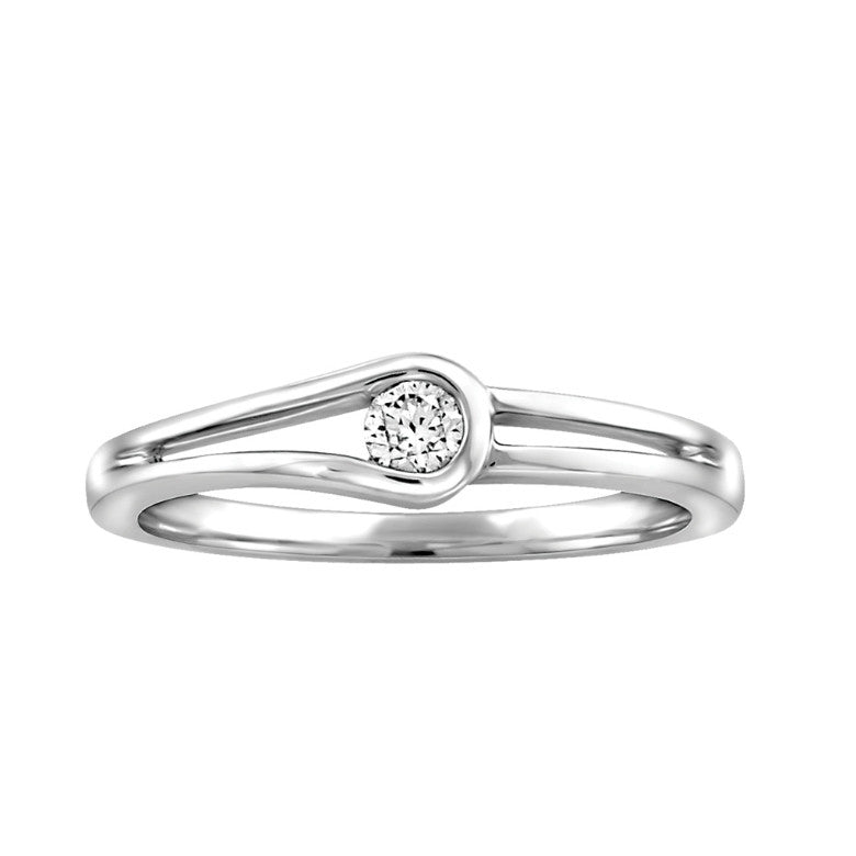 Bague à diamant