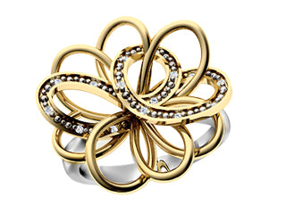 Bague à diamants