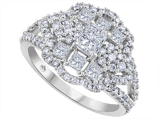 Bague à diamants