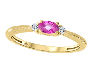 Bague saphir rose FIJ3455/PS