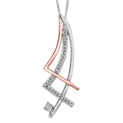 Pendentif à diamants