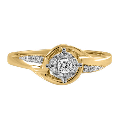 Bague à diamants