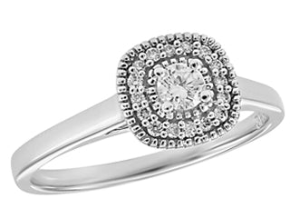 Bague à diamants