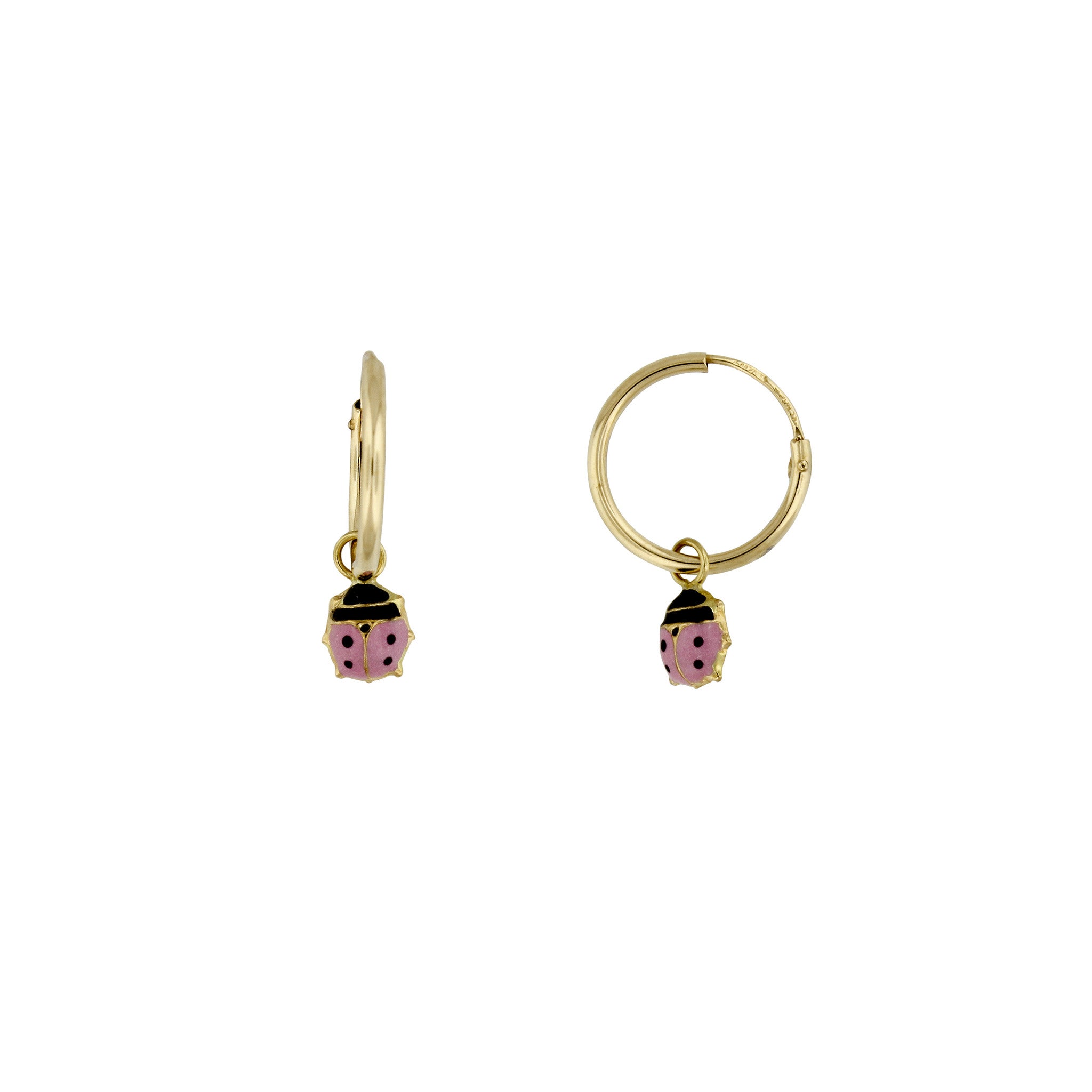 Boucle anneau Flora en or
