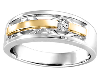 Jonc argent et or