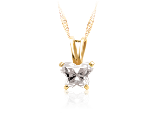 Pendentif Bfly en or 10K