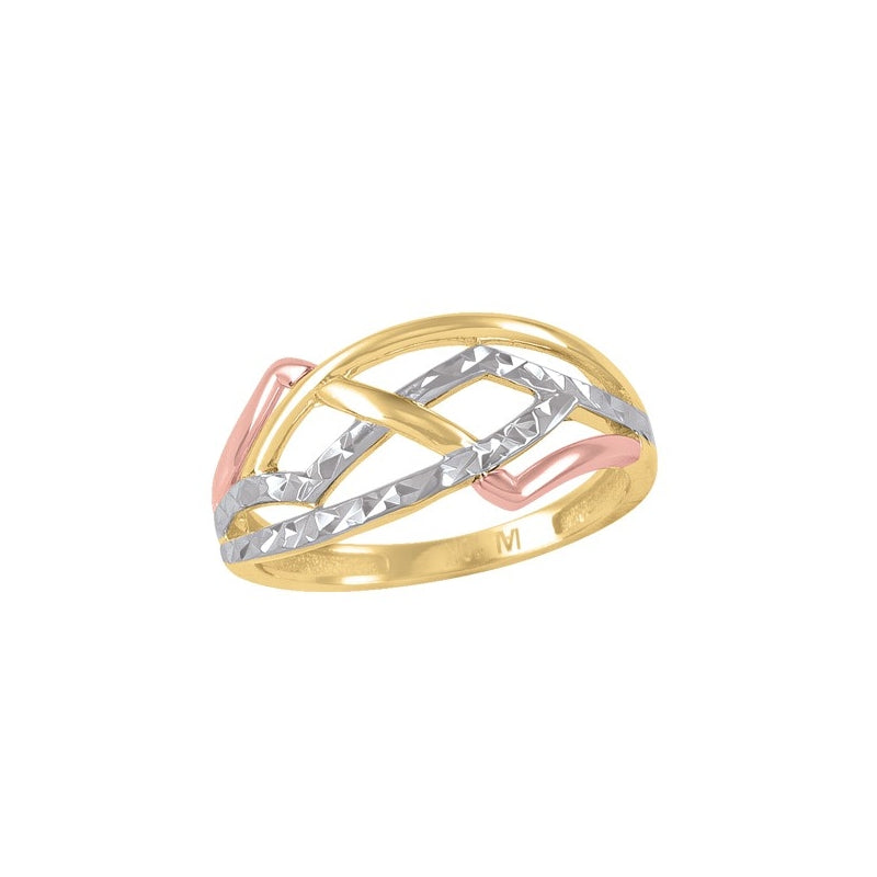 Bague en or 3 tons