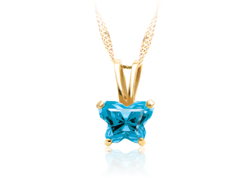 Pendentif Bfly en or 10K