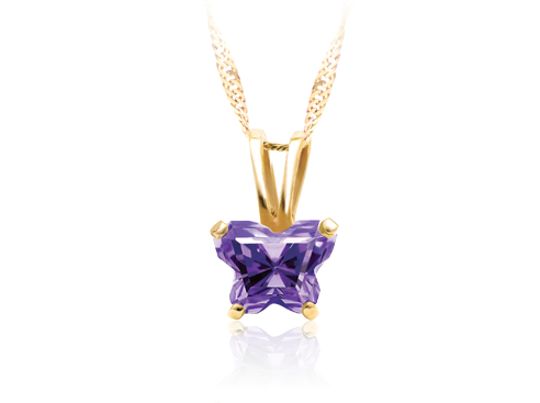 Pendentif Bfly en or 10K