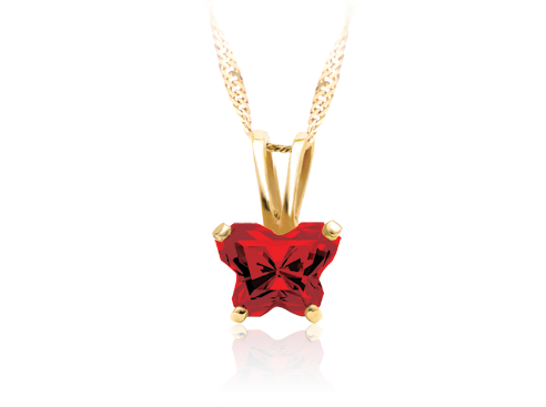 Pendentif Bfly en or 10K