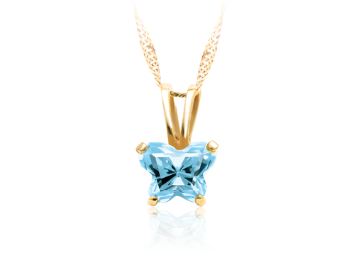 Pendentif Bfly en or 10K