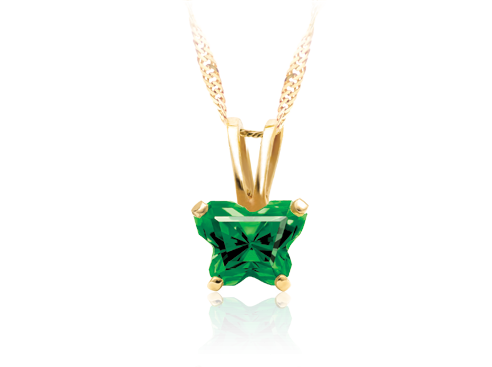 Pendentif Bfly en or 10K