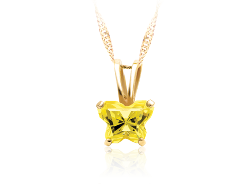 Pendentif Bfly en or 10K