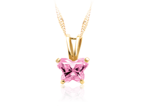 Pendentif Bfly en or 10K