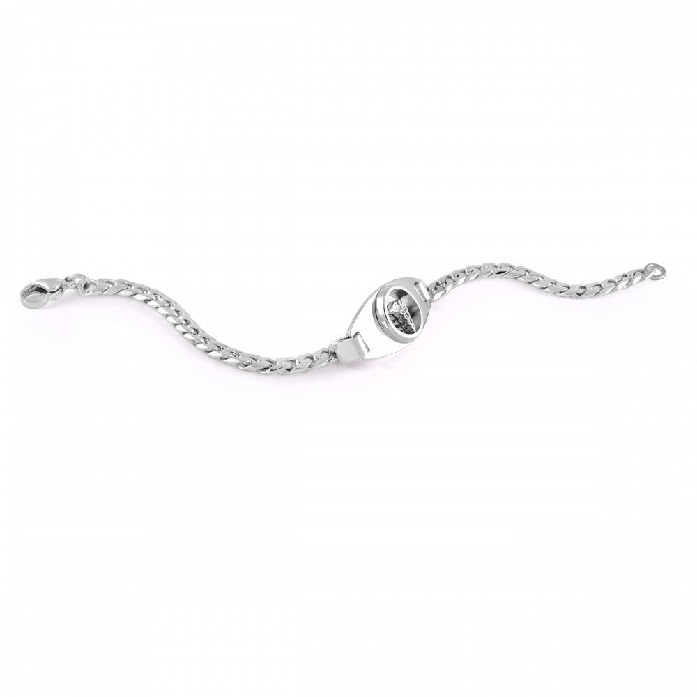 Bracelet en acier de la collection Medica