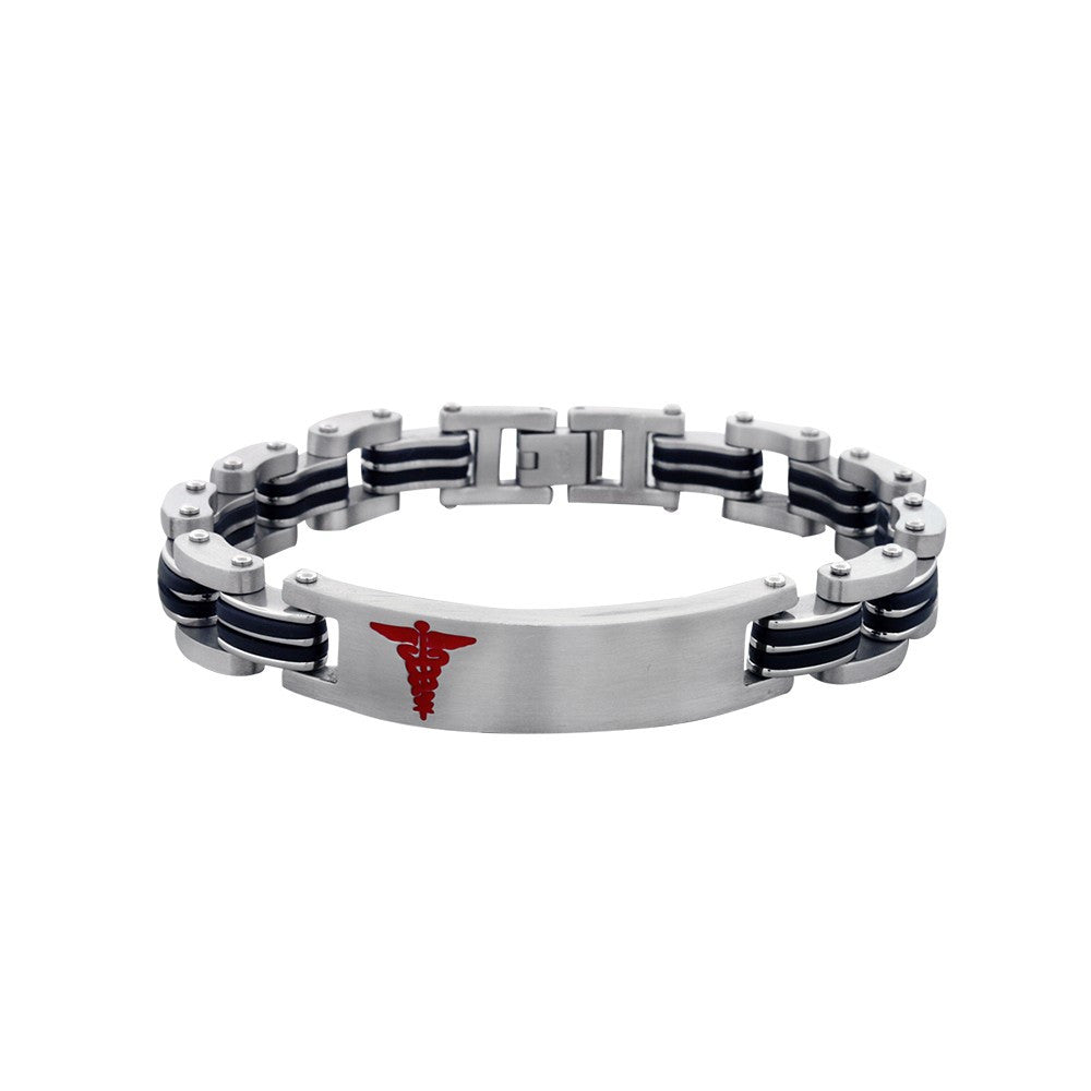 Bracelet en acier de la collection Medica